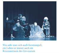 Letizia Fiorenza und ihr Bühnenstück Zikaden